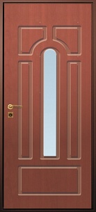Стальные двери «АРМАДА» / Панели с зеркалами или зеркальными вставками / «Зеркало № 12»