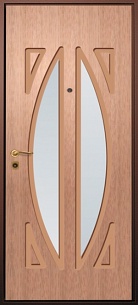 Стальные двери «АРМАДА» / Панели с зеркалами или зеркальными вставками / «Зеркало № 09»