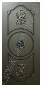 Стальные двери «АРМАДА» / Панели с 3D рисунком / Alpha № 3