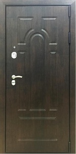 Металлические двери «АРМАДА» / Двери для квартиры / «АРМАДА» модель «А-95» с зеркалом
