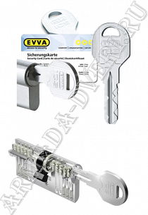 Металлические двери Армада / Цилиндровые механизмы EVVA / Модель ICS